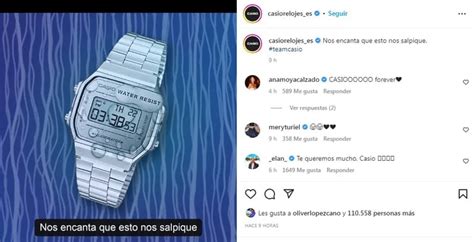 casio quizas no seamos un rolex|La ingeniosa respuesta de una marca de relojes a Shakira: .